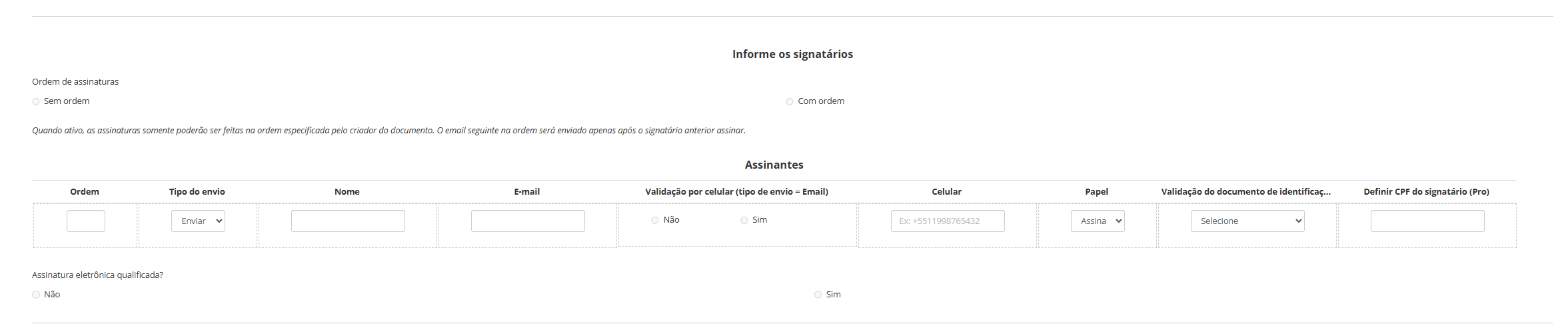 Formulário Autentique, parte 2