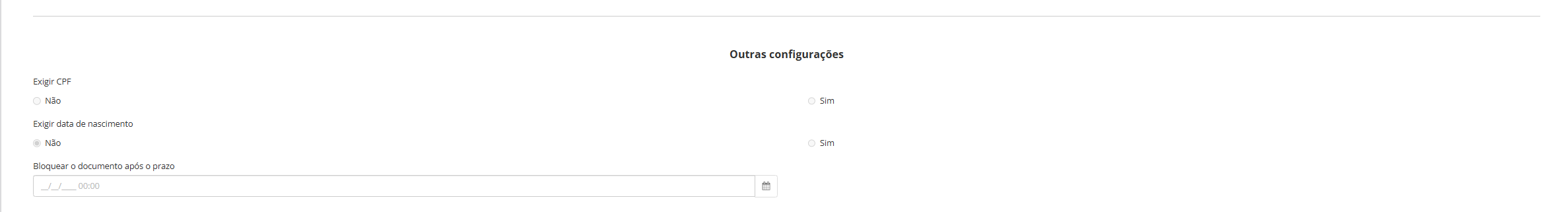 Formulário Autentique, parte 4